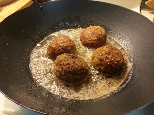 I use a wok to cook my scotch eggs in because I believe in multiculturalism 